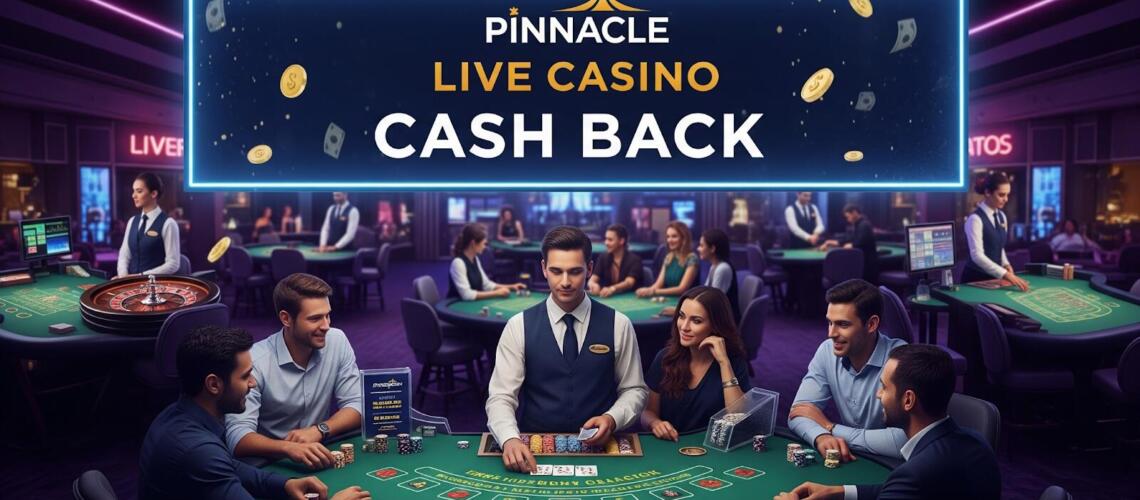 Pinnacle live casino cash back – mitä se tarkoittaa?