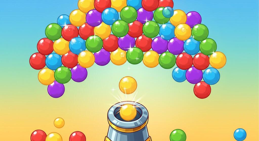 Arcade Bubble Shooter game – kaikki tästä koukuttavasta pelistä